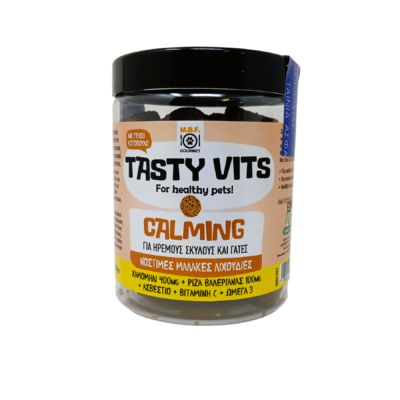 MBF 301 - Tasty Vits για ήρεμους σκύλους και γάτες 180 gr.