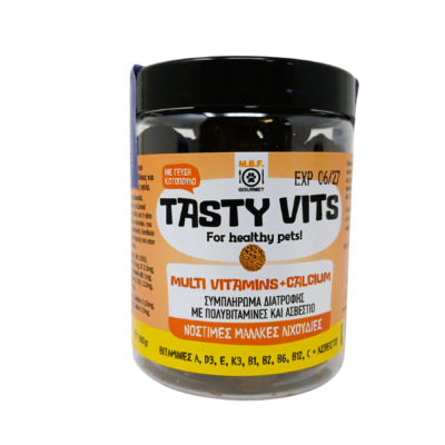 MBF 298 - Tasty Vits με πολυβιταμίνες & ασβέστιο 180 gr.